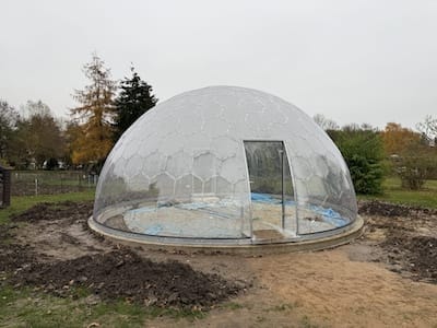 ÖSW Kuppel nach Fertigstellung